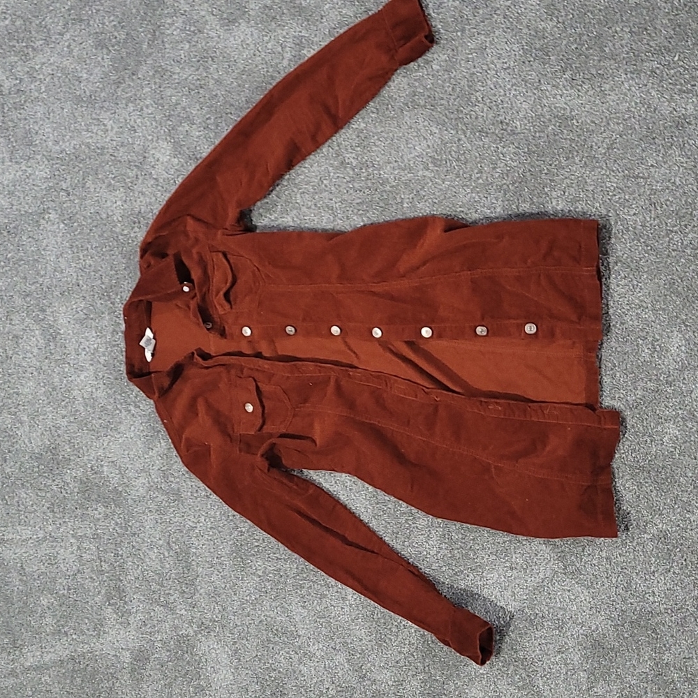 Small Auburn corduroy jacket